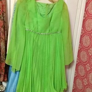 Vintage Long sleeve 70s dress (short)